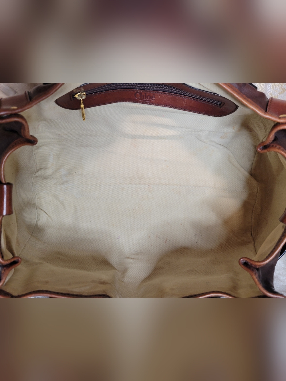 CHLOE KERALA VINTAGE SATCHEL - Picture 12 of 13